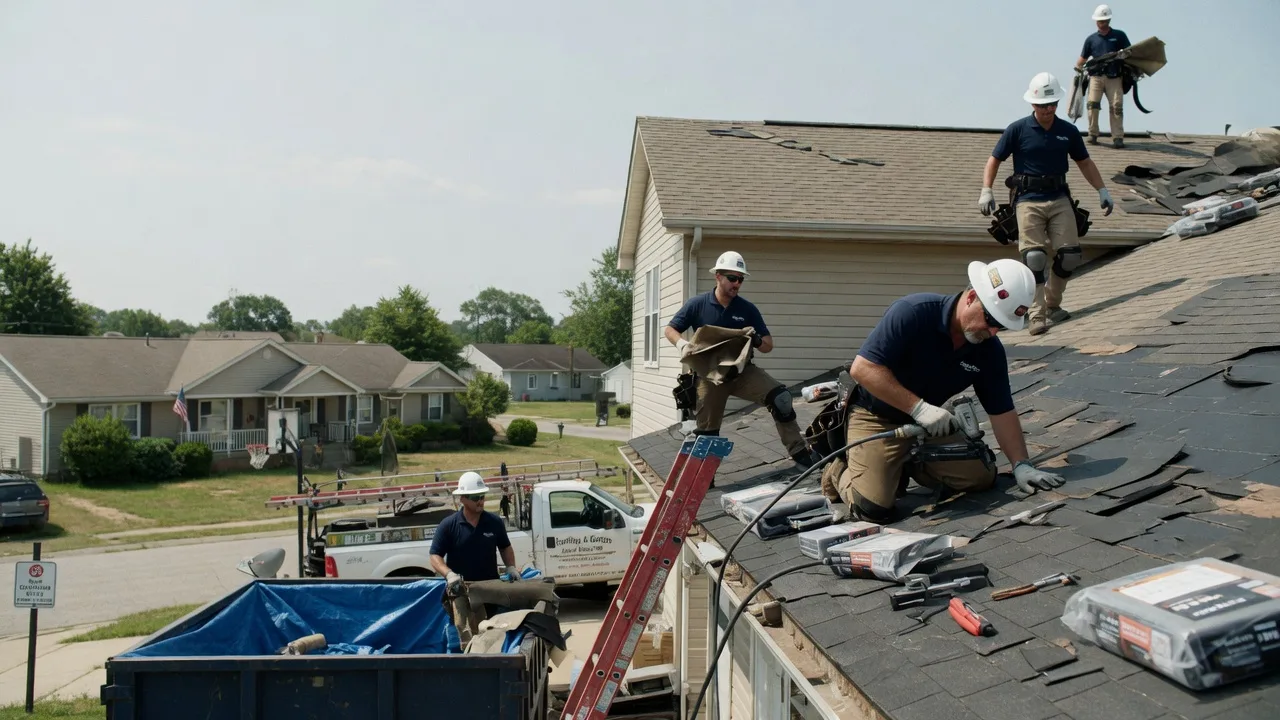 Roof Replacement in Bentonville, AR near me